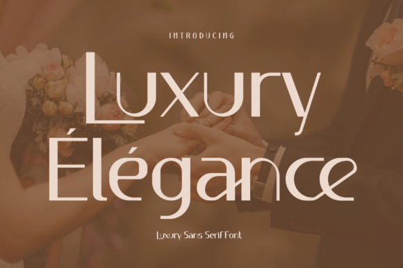 Luxury Élégance: A Premium Sans Serif Font Review